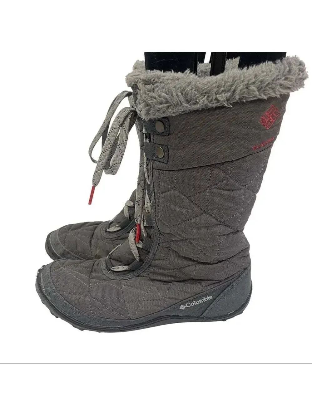Columbia Minx Mid II Omni Grip Insulated Waterproof Winter Boots Womens Size 7